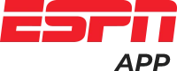 Logo oficial de ESPN App, aplicación de deportes y transmisión en vivo
